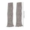 Women's Leg Warmers Japanese Lolita Long Socks Wool Knitted Foot Cover Arm Warmer Autumn Winter Crochet Heap Sock Boot Cuffs