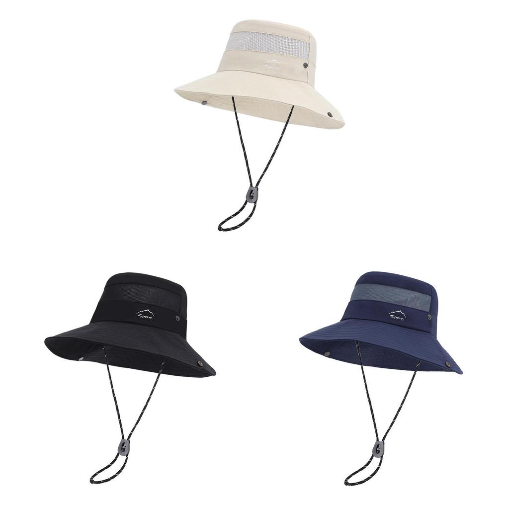 Summer Wide Brim Fishing Hat With Waterproof Quick Dry Nylon For Men And Women Outdoor Sun Protection