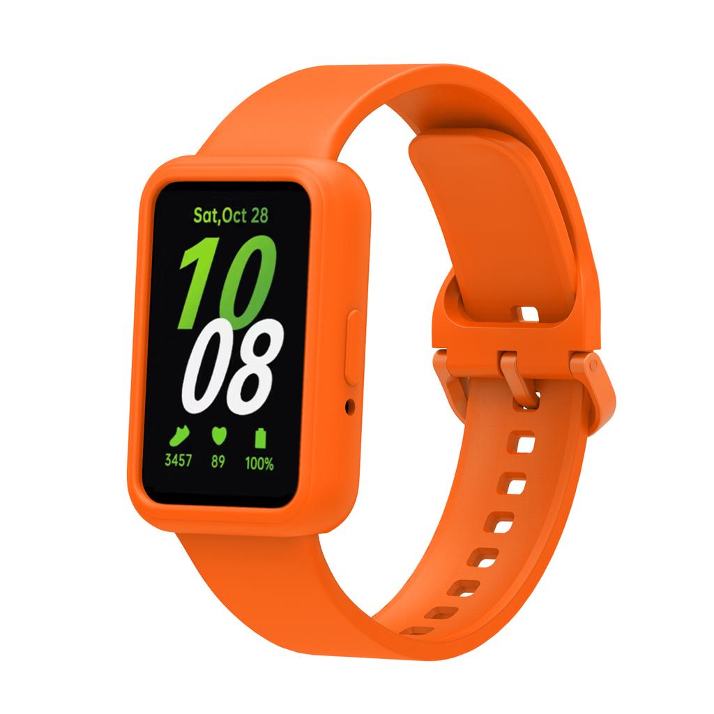 Módní řemínek k hodinkám pro Samsung Galaxy Watch Fit 3 náramek silikonový řemínek k hodinkám náramek pro Galaxy Fit3 SM-R390 řemínek a pouzdro