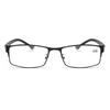 Men'S Business Reading Glasses Minimalist Blue Light Presbyopia Glasses Metal Frame  Spring Foot Reading Mirror +100 To+400