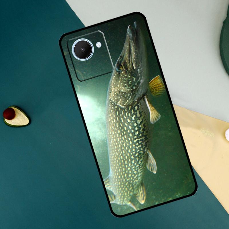 

Pike Fish Fishing Bait For Realme 15 14 10 11 12 13 Pro Plus C65 C67 C71 C63 C61 C55 C51 C53 C75 GT6 GT7 Pro Case Realme C75 4G