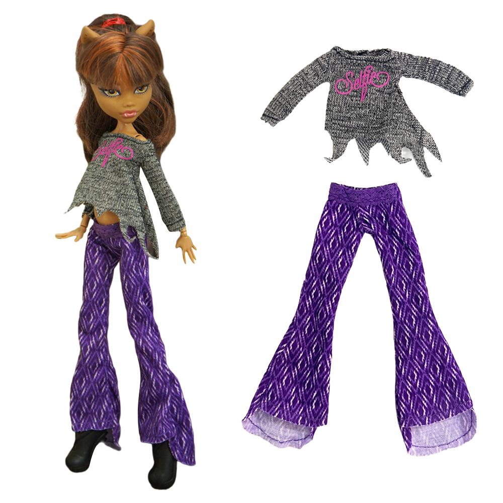 NK 1 Set 11 Zoll Puppenzubehör Für 27 cm Puppenkleidung Mode 10,5 Zoll Puppen Kleid Rock Miniaturartikel Spielzeug JJ