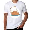 Bear and Panda Bubu Dudu Balloon TShirt Comfortable Basic Crew Neck Tee