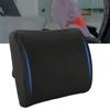 Black Back Pillow Rebound Memory Foam Pillow Car Chair Back Seat Rest Cushion