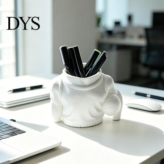 Sports Decor for E-sports Table Basketball Player Pen Holder, 3D Printed Themed Desktop Organizer, Holder Funny Pencil Cup, Novelty Gift Fans