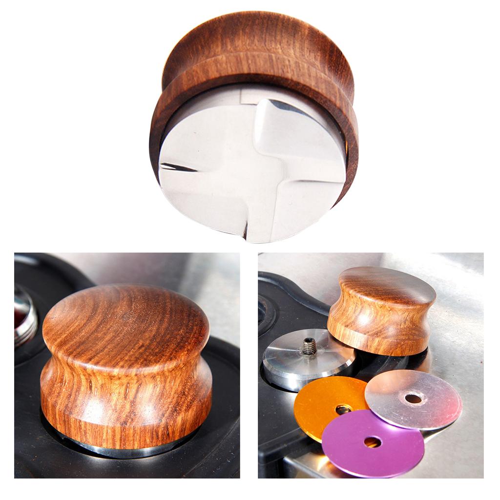 1 sztuka praktyczny 58mm kuchenny stal nierdzewna tamper do kawy dozownik do kawy