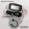 Tach Hour Meter  Digital Tachometer Engine Resettable Maintenace Alert RPM Hour Meters  for Motor Chainsaws Boats ATV
