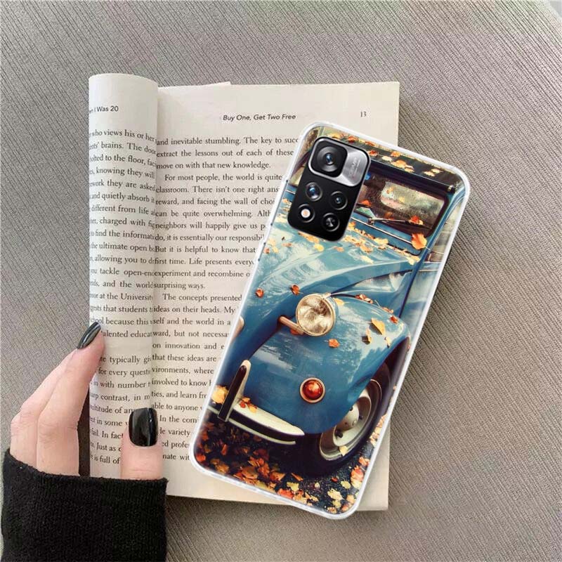 I like the Beetle Phone Case For Redmi Note 13 12 Pro Plus 14 15 Pro 5G 11 11T 11E 11S 10 Pro 10S 9 9S Cover Cell Clear TPU Capa