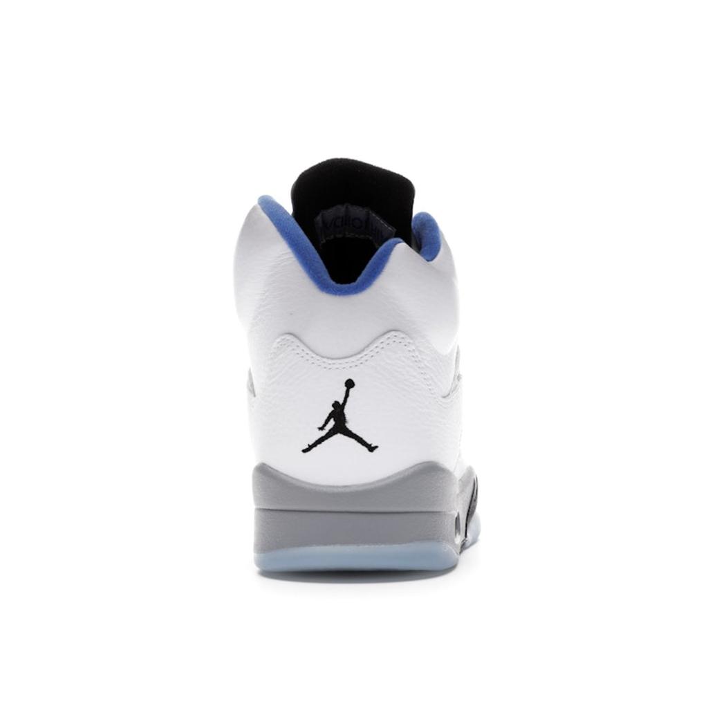 Air Jordan 5 Retro Stealth 2.0 Men Sneakers White Black Hyper-Royal DD0587-140