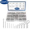 200PCS230PCS304 Stainless Steel R-pin Opening Pin Set Hairpin Pin Insurance Pin U-pin R-pin