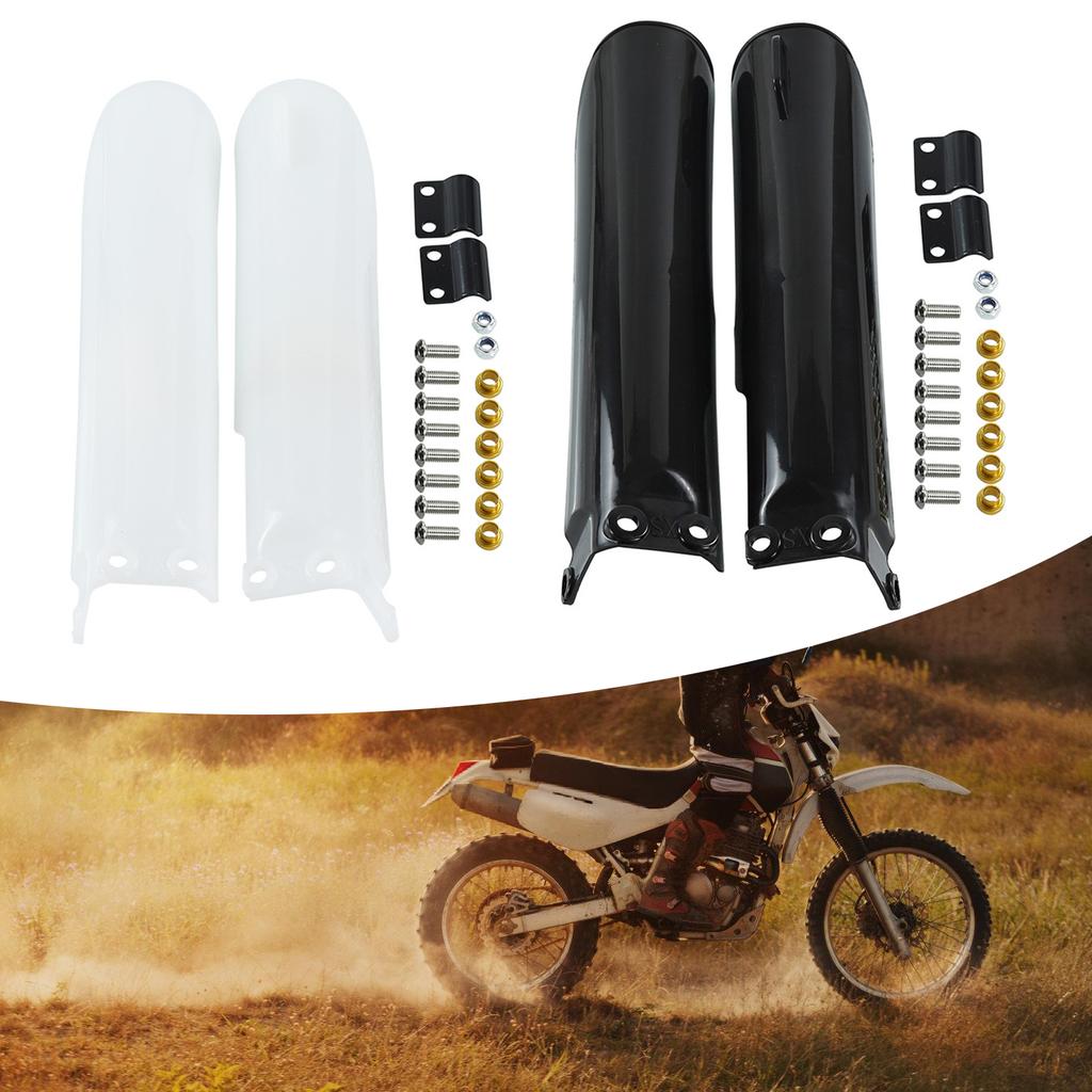 Dirt Bike Fork Covers Motorcycle Front Fork Suspension Guard Cover Perfect For 110-160ccTrail And Motocross Use