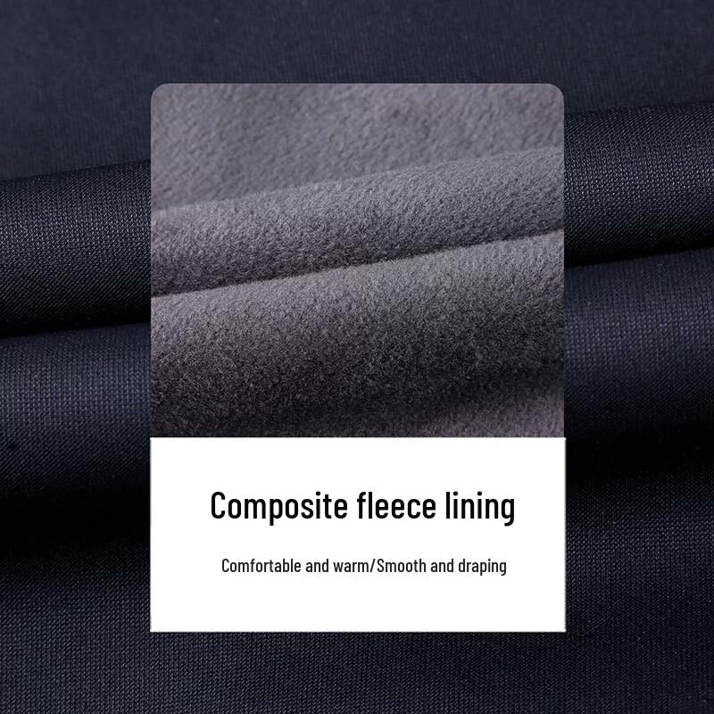 TRiES Men s Fleece-Lined Straight-Leg Casual Pants 33