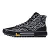 Li Ning Disney X Samenwerking Casual Antislip Duurzaam Hoge Top Skate Schoenen Unisex skate schoenen Zwart AGCR179-1