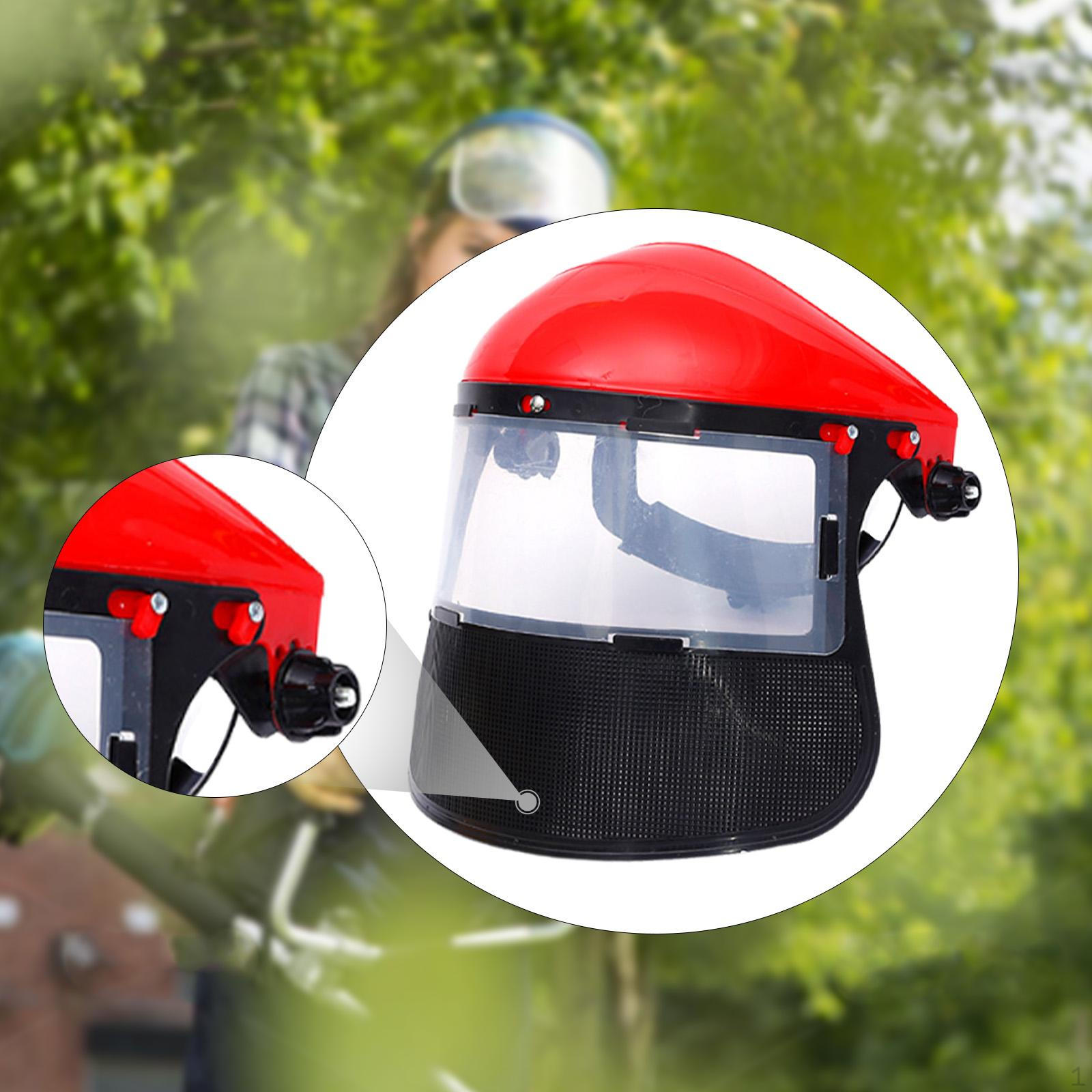 

Face Professional Comfortable to Wear Guard Multipurpose for Garden Mowing Yard Work Forestry червоний