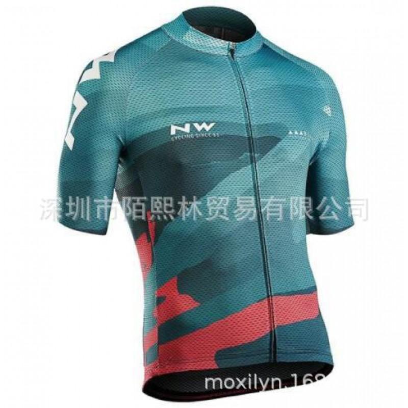 Men Women Cycling Jersey Short Sleeve Breathable Quick Dry Bike Shirt Outdoor Sportwear