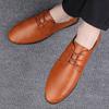 Fashion Fashion Simple Mens Oxford Shoes Breathable Male Business Footwear Handmade Formal Dress Shoes Genuine Leather Men Casual Shoes