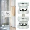 Double Side Shower Screen Handle Solid Shower Glass Door Knob  Small Cupboard Pulls