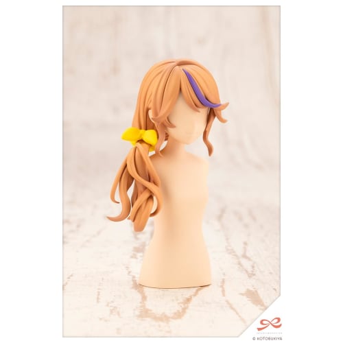Kotobukiya (KOTOBUKIYA) "Sousai Shojo Teien" Arranged Wig, Side Down Hair, Approximately 63mm Tall, 1/10 Scale Plastic Model