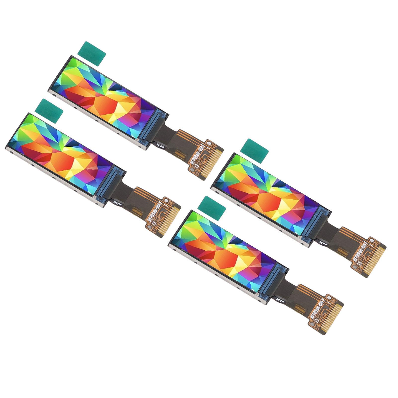 

4 ШТ 0.96дюймовий Кольоровий TFT Екран SPI Інтерфейс Драйвер ST7735S IPS Дисплейний Модуль 80x160 Пайка Монтаж