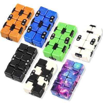 2nd-Order Infinite Folding Rubik's Cube: Pocket Flip Decompression & Educational Toy