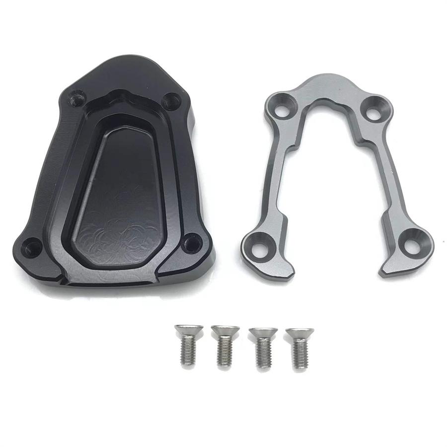 Motorcycle Kickstand Side Stand Extension Enlarger Pad For Honda Rebel CMX1100