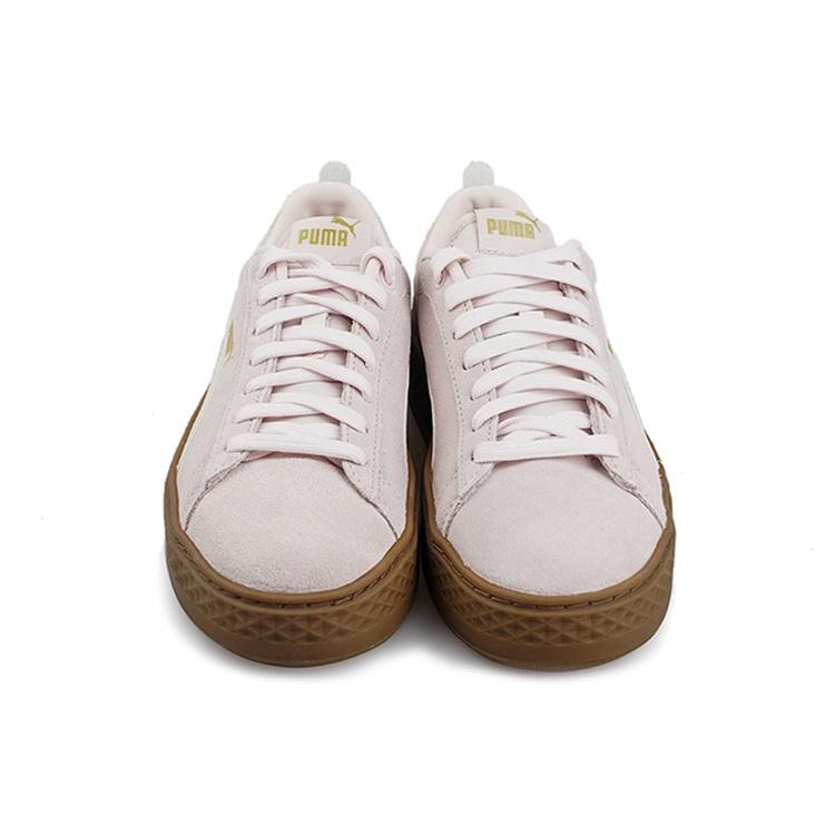 (WMNS) PUMA Smash Platform Suede 'Rosewater' Women's 366488-15