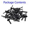 30pc Car Push Retainer Pin Rivet Trim Clip Panel Moulding Assortment For Chrysle