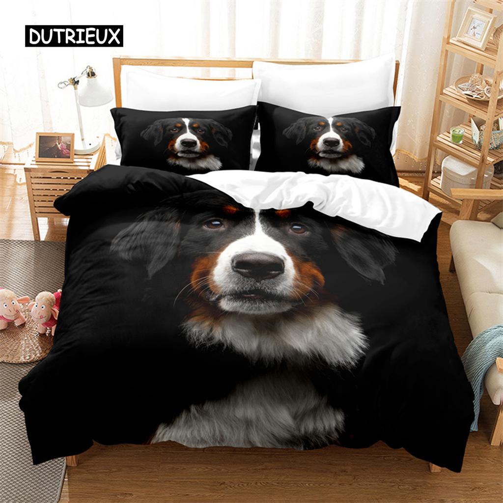 Cat And Dog Bedding Set Duvet Cover Set 3d Bedding Digital Printing Bed Linen Queen Size Bedding Set Fashion Design