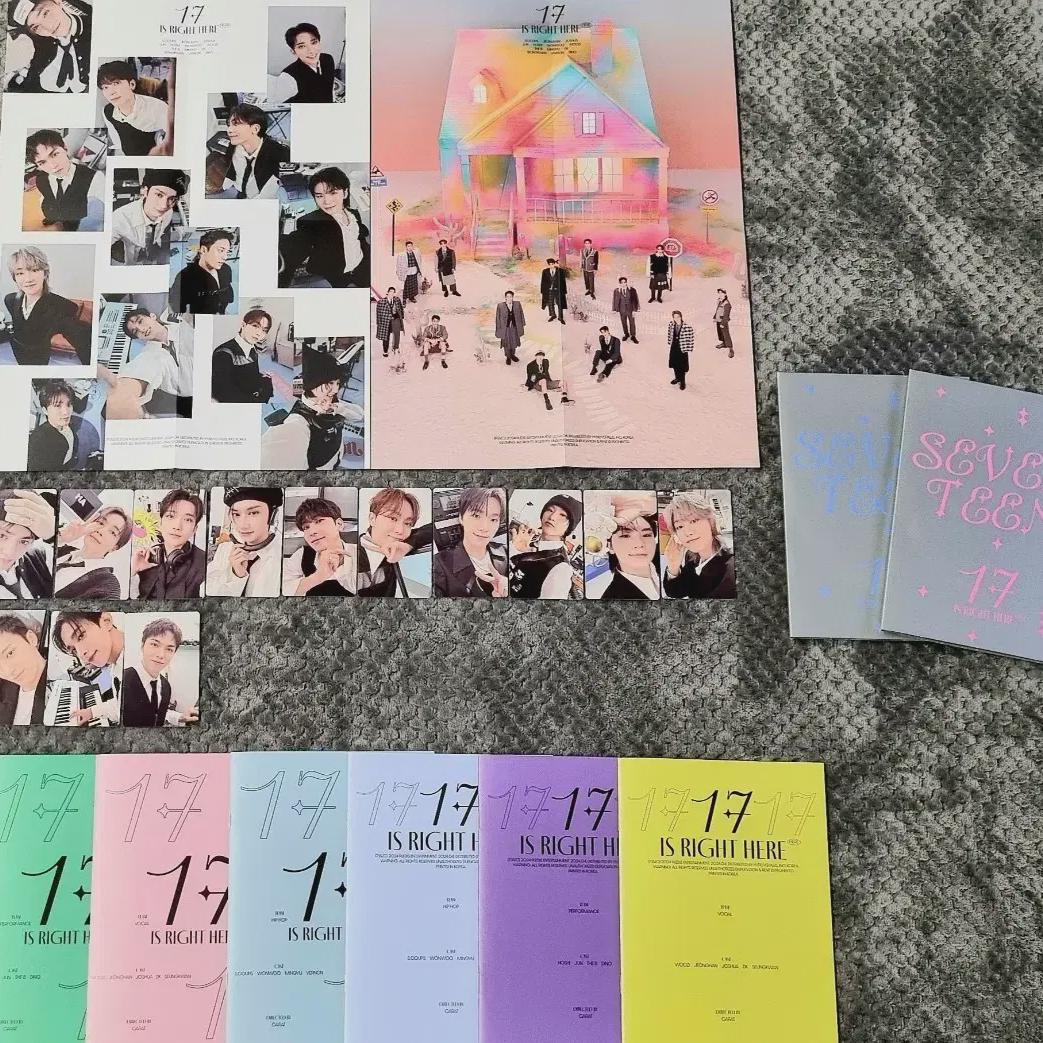 

Seventeen Набор плакатов и фотокарточек для альбома