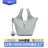 Handbag Simple Commuting Style Niche Fashion Versatile Top Layer Cowhide Women's Bag Daily Single Shoulder Armpit
