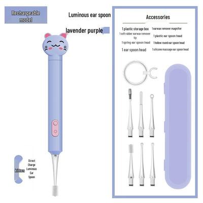 Baby Luminous Ear Pick Set with Dual Light Source