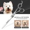 8.0" Straight Bearing Screw Pet Grooming Scissors