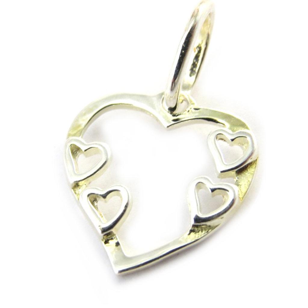 

Сокровища лилии [M7105] - Серебряный кулон Любовь