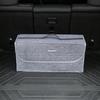 Car Soft Felt Storage Bag Organizer Car Foldable Trunk Bag Car Accessories For Honda Fit Mugen Insight Type S R VTEC DOHC Modulo Vezel Legend RR Si