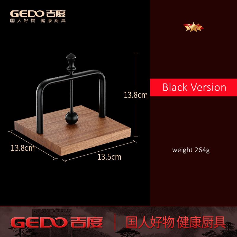 

GEDO Patent Minimalist Design Restaurant Desktop Napkin Holder Solid Wood and Alloy Material Family Tableware Tissue Case