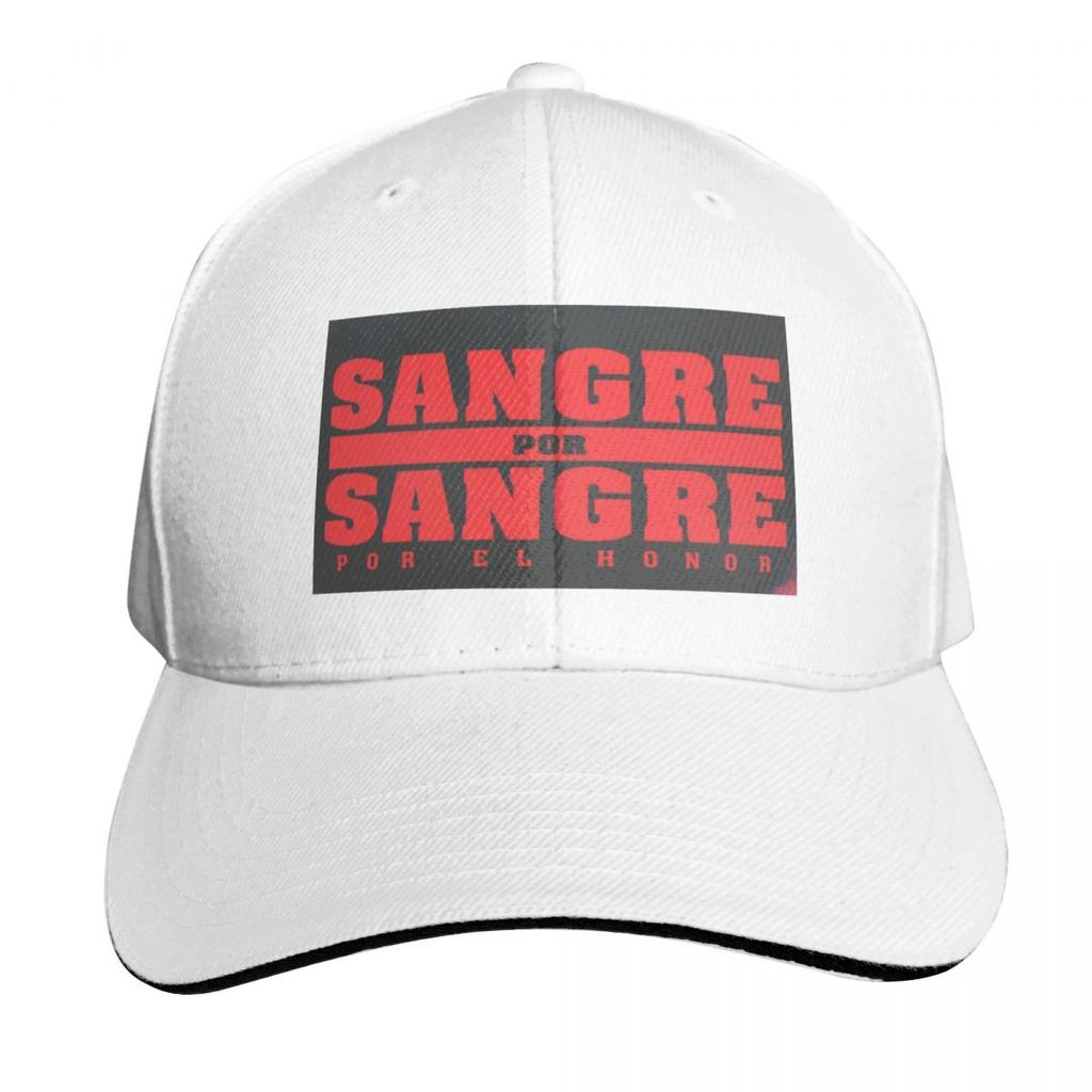 Sangre por Sangre Baseball Cap Christmas Hat foam party Hat New In Hat Bobble Women Hats Unisexs