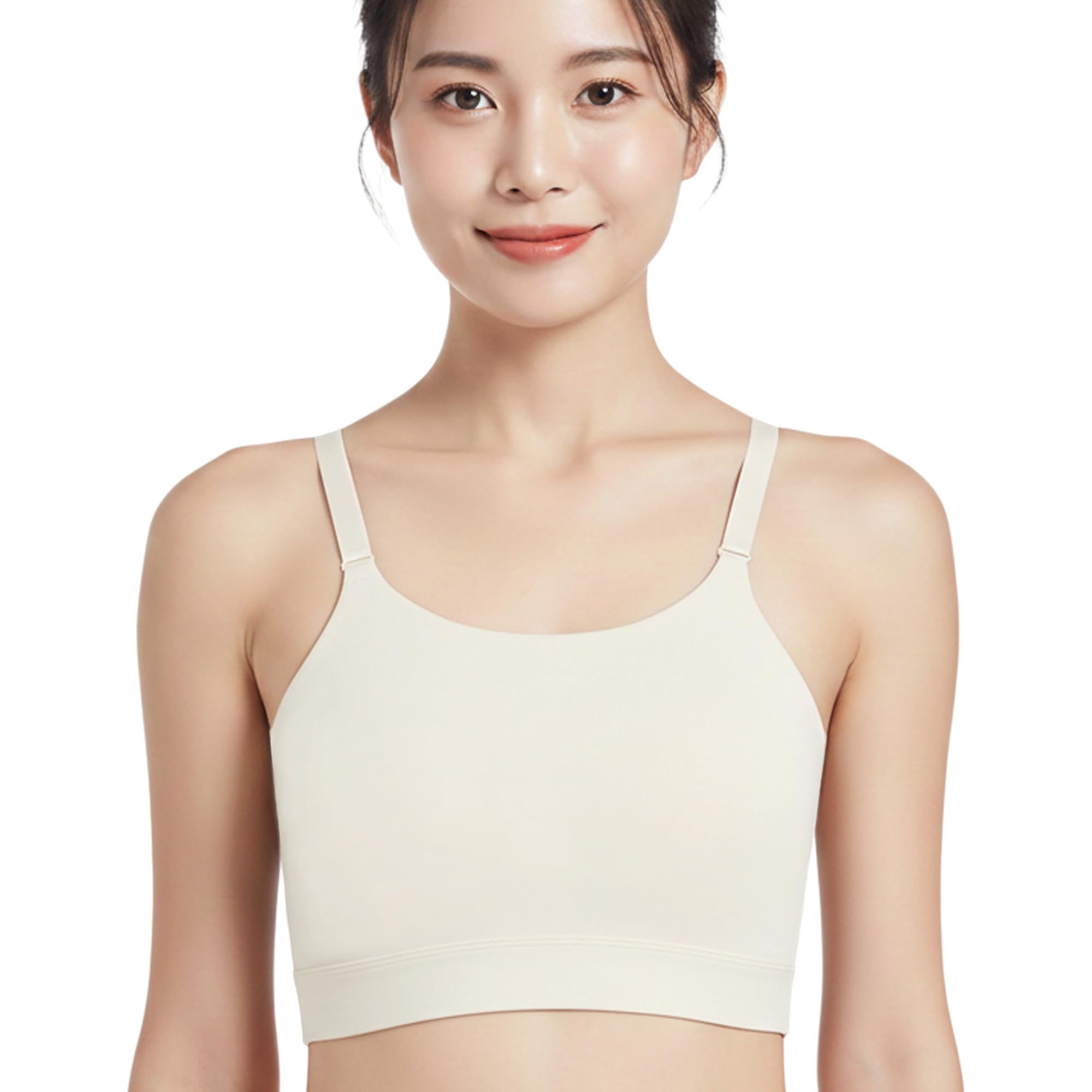 

[minette earth] Slimming Flat Bra - Makes breasts appear smaller, non-wired, suitable for traditional Japanese clothing, cross-dressing, breast reduct