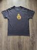 Black & Yellow Empyre Skull Graphic Tee Size L