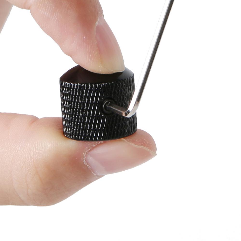 Elektrische Basgitaar Volume Knop met Zijschroefgat
