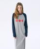 Jun Jun Space Raglan Long Dress_Grey