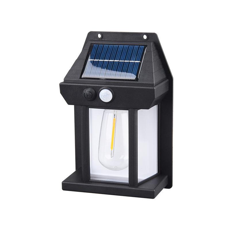 Solar-Powered Outdoor Garden Wall Lamp with Motion Sensor for Villas