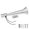 180dB Super Loud Zinc Alloy 12 / 24V Single Tube Air Horn for Trucks Buses Boat Trains Etc, Wear-resistant Whistle Horn