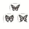 New Metal Butterfly Hollow Wall Decoration - Creative Iron Ornament | Stylish Home & Outdoor Pendant Art | Elegant Metal Craft