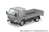 Aoshima Bunka Kyozai Rakupla Snap Kit Hino Dutro Flatbed Scale Plastic Plastic Model Kit (AOSHIMA) No. 23-SR (Silver) 1/32 Pre-Colored