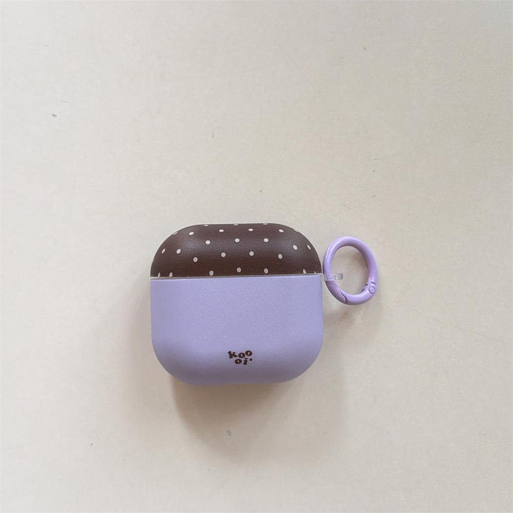 Small Fresh Lily Flower Earphone Cover for Apple AirPods 1 /1 Generation Transparent Bluetooth Case PRO1/PRO1