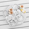 Enjoy The Moment Letter Beer Lover Gift Creative 1pc Fathers Day Gift Bottle Opener Keychain Birthday Presents Bar Key Speed Opener  Handmade