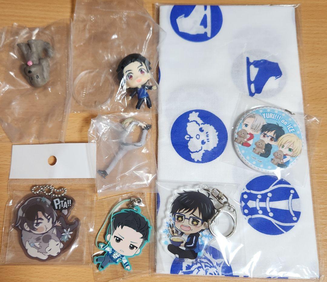 

[Б/У] Юрий!!! on ICE Бонусное полотенце для рук Фигурка Юрий Маккачин и другие