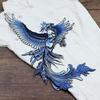 Phönix Stickerei Großes Abzeichen: Chinesischer Stil DIY Denim Mode Dekoration.