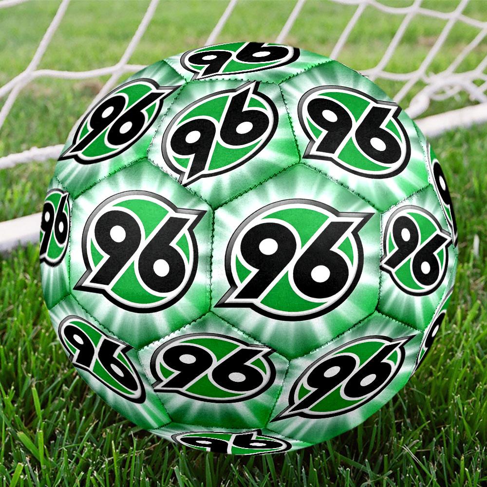 Hannover 96 Fußball-Print Größe 5 Fußball, Standard-Spielball für Sportspiele und Mannschaftstraining, Ideales Geschenk für Fußballfans