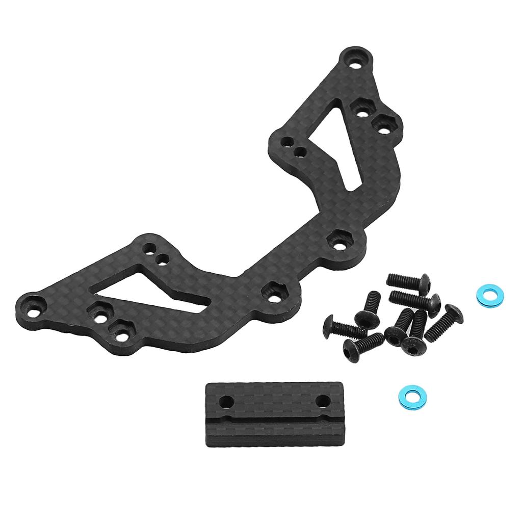 Steering Rack, Carbon   Second Floor Plate Steering Mount Holder Replacement for   XV01 XV-01 1Celsius10 Remote Control Car Upgrade Parts